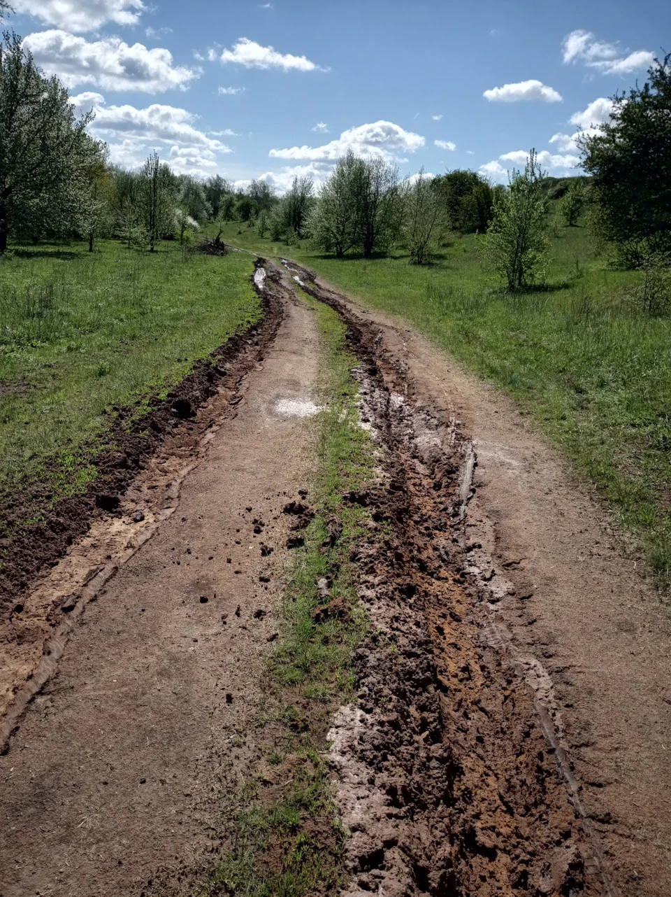 Крейдяні гори, каньйон
