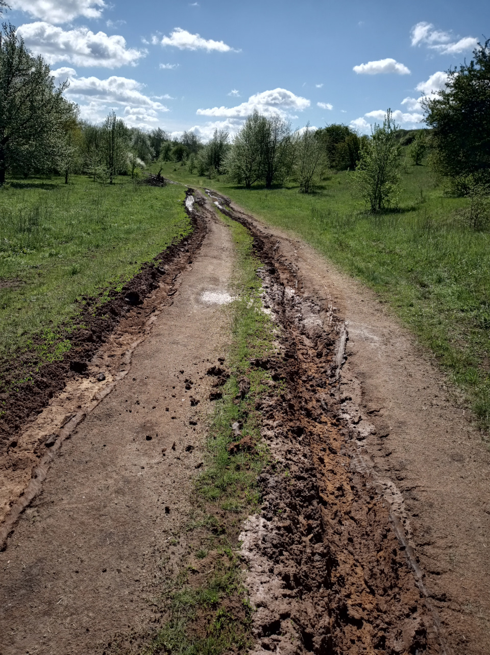 Крейдяні гори, каньйон 1