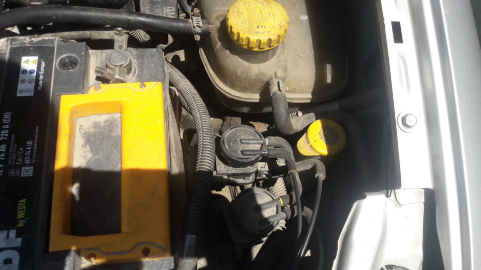 Zafira A X20DTL помилка ЄДР P0400(5). Рішення №1 2