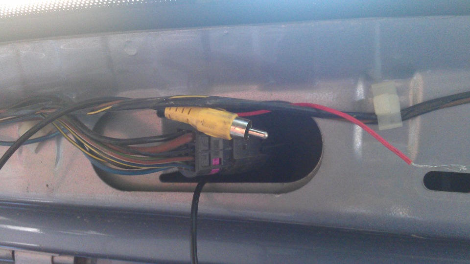 Камера заднього виду 4 LED SONY CCD для OPEL Zafira B (Part 2) 5
