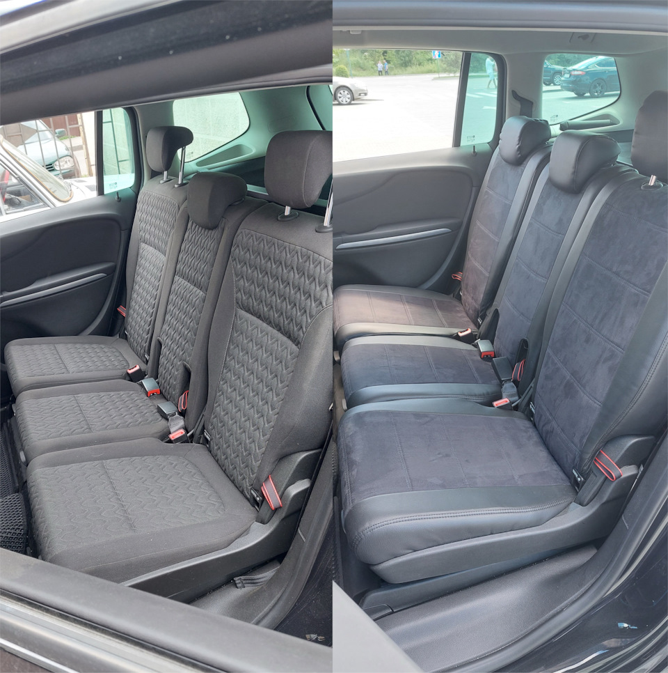 Автомобільні чохли на Opel Zafira Tourer C 3