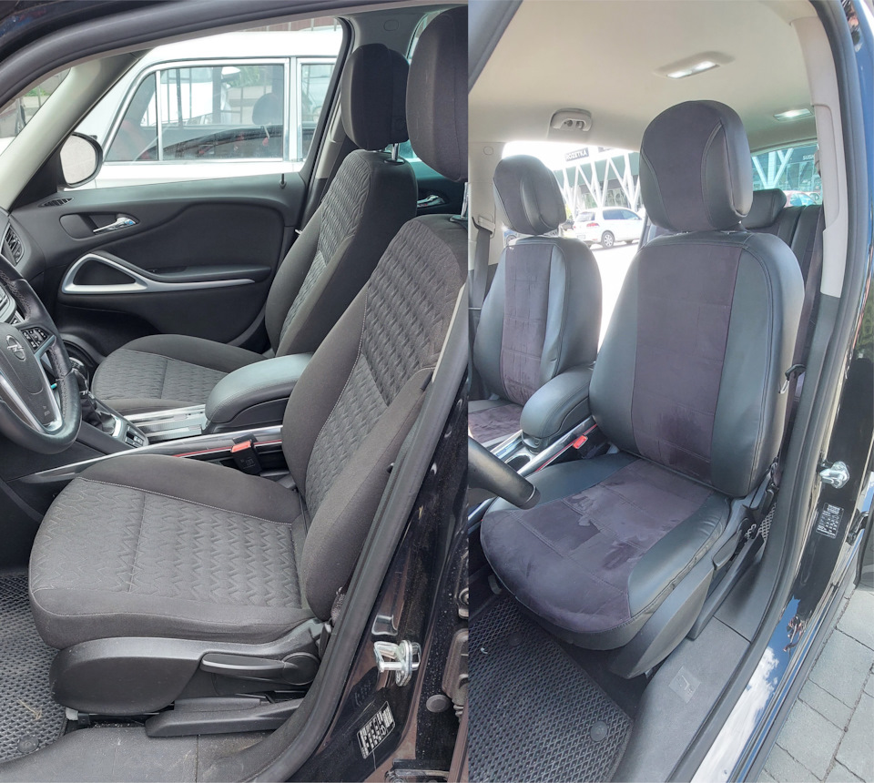 Автомобільні чохли на Opel Zafira Tourer C 1