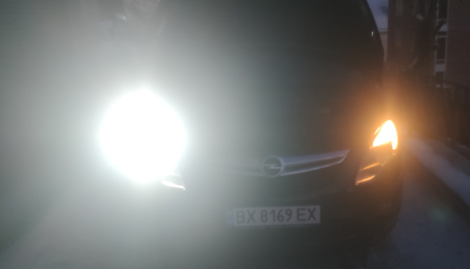 Заміна ламп габоритів та ДХО встановлення LED 3