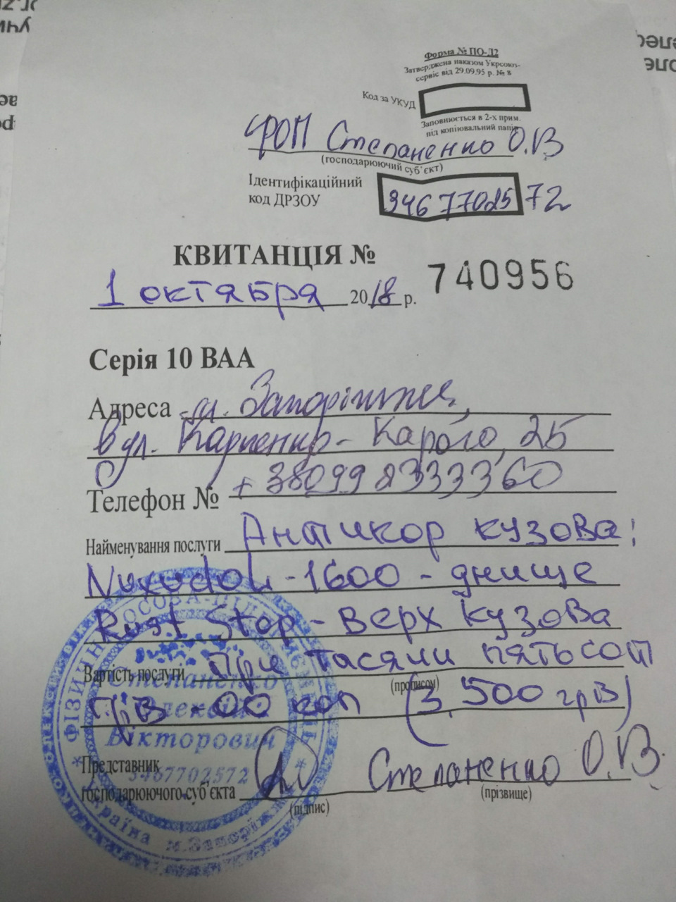 Антикор пижіка 1