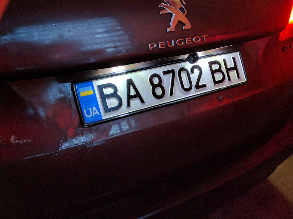 Світлодіоди в підсвічування номера 3