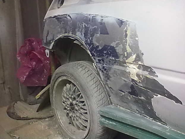 Зрізання задніх арок. 2