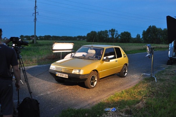 Мій Peugeot 205 у ролі кінозірки! 1