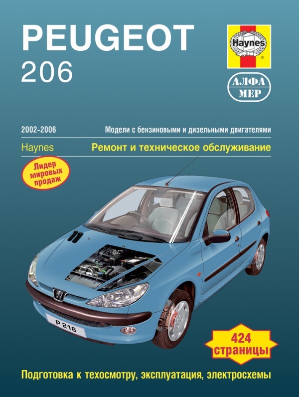 Книга з ремонту Peugeot 206 CC 1