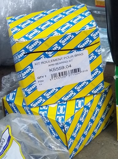 Заміна підшипників балки 1
