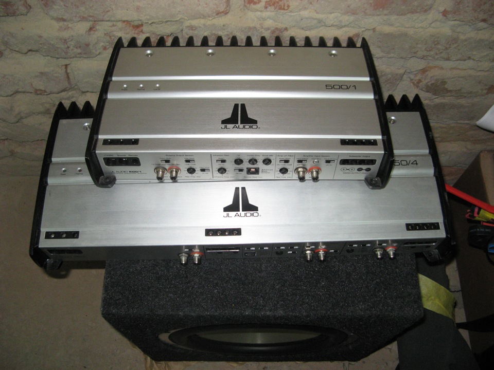 JL AUDIO SLASH 450/4 & 500/1 2