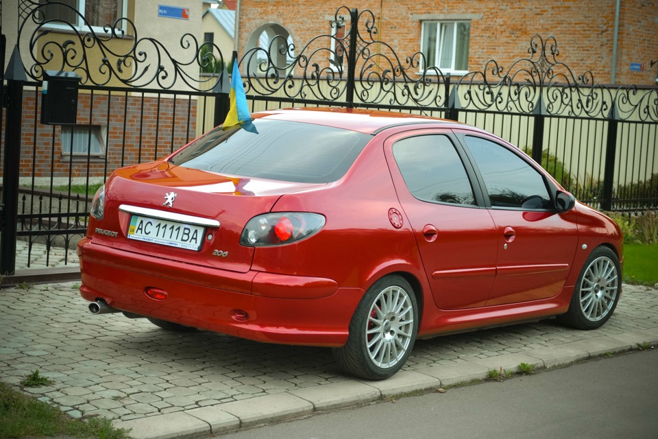Проект Облик Peugeot 206 Gt закончен 2