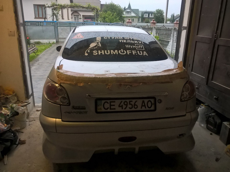 Спойлер своїми руками 1