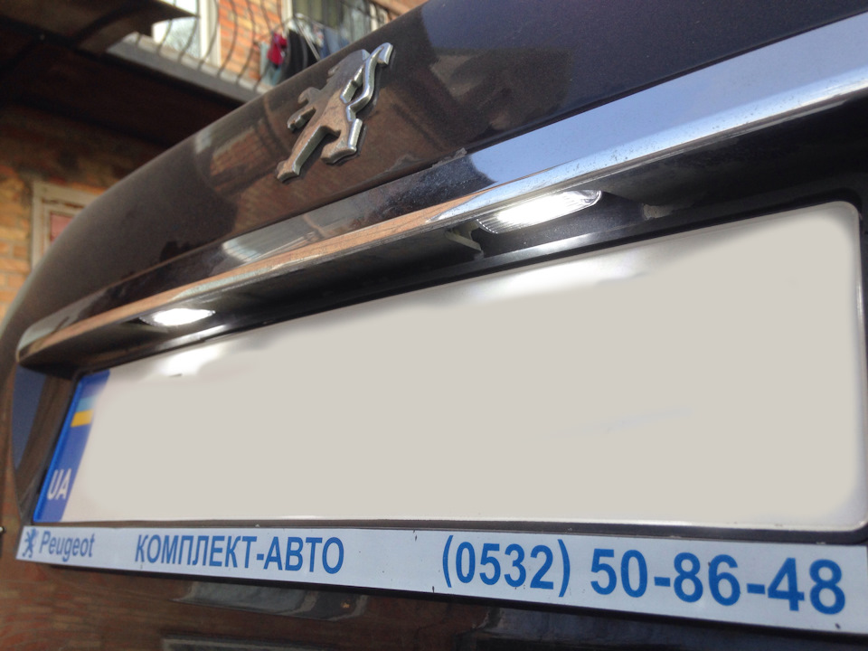 *** LED Підсвічування номера, Чохол КПП *** 4