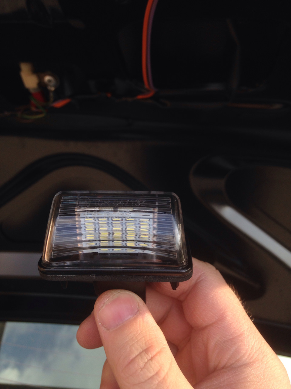 *** LED Підсвічування номера, Чохол КПП *** 2