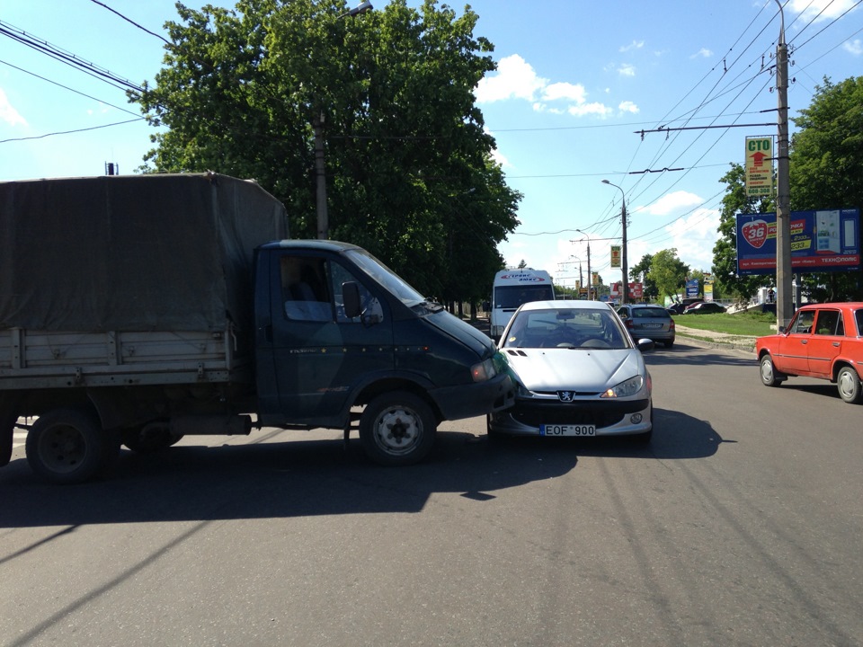 Не уважний водій газелі 3
