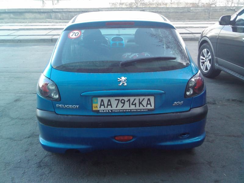 Якщо виросту стану BMW - або ангельські очі для Peugeot 206 4