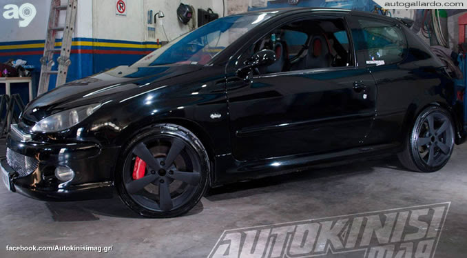 True лев в овечій шкурі! Peugeot 206 Turbo 450hp Diamantis Racing 3