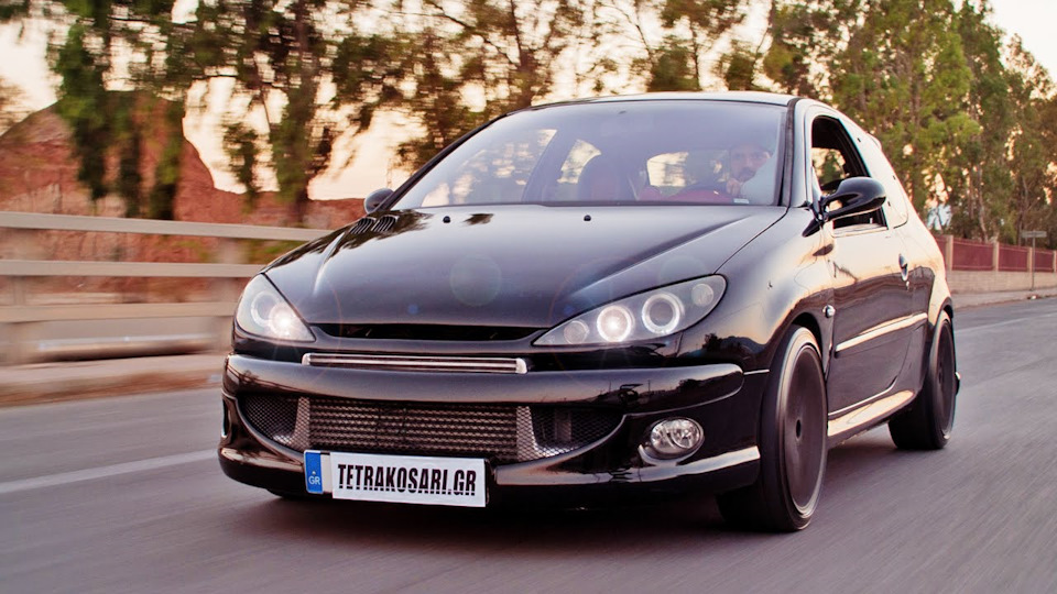 True лев в овечій шкурі! Peugeot 206 Turbo 450hp Diamantis Racing 1