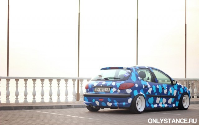 ONLYSTANCE.RU - Stanced Peugeot 206 1