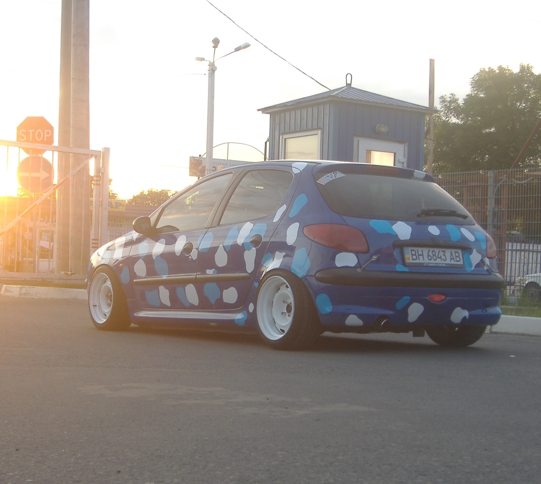 Stаnce Peugeot 206 3