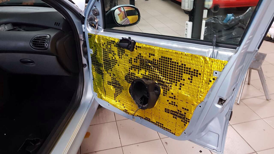 Шумоізоляція, роботи з автозвуку ч.2 4