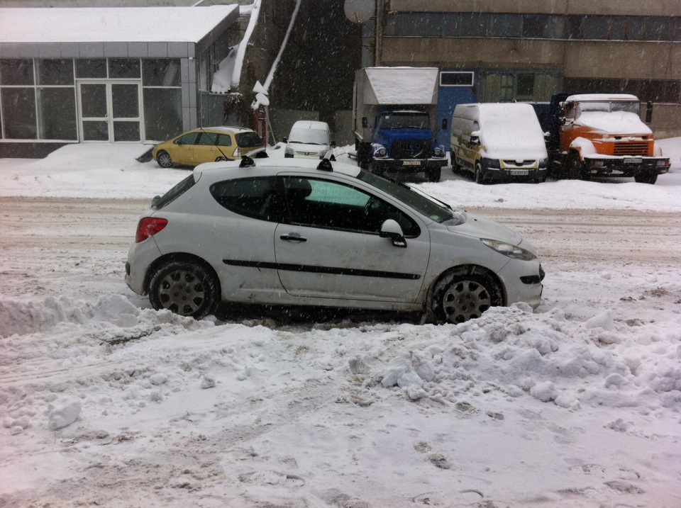 Зима, Сніг, Заміна зчеплення 2