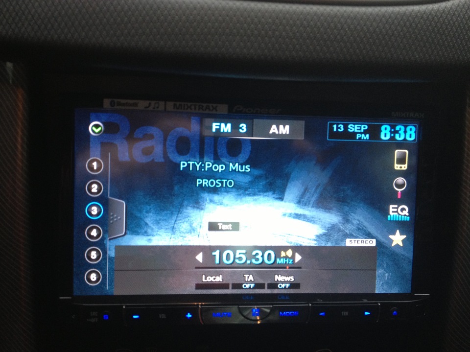 Pioneer AVH-H 8550 ВТ 2-дина 5