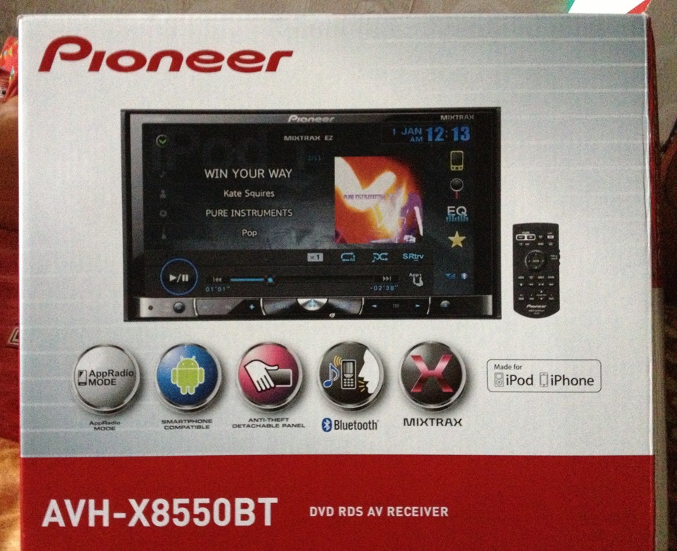 Pioneer AVH-H 8550 ВТ 2-дина 2