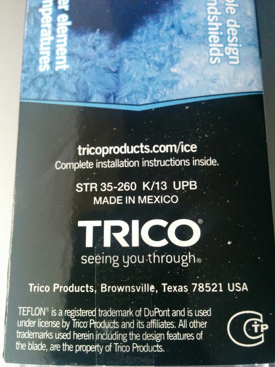 Зимові двірники TRICO ICE 5