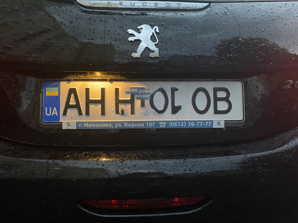 ✔️ LED заднього номера 2