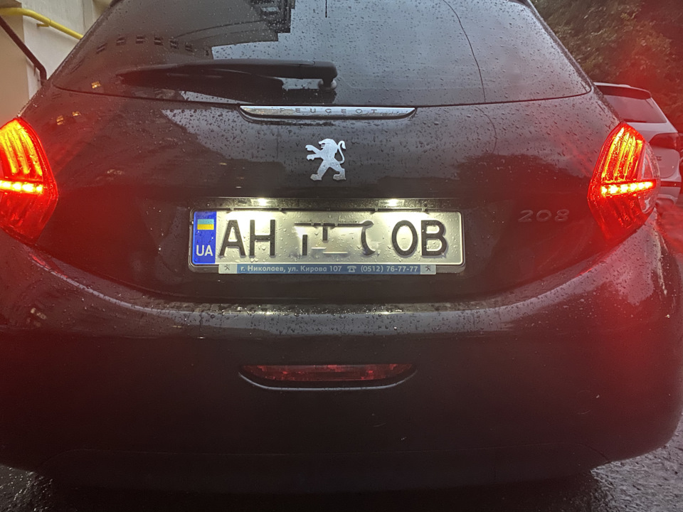 ✔️ LED заднього номера 3