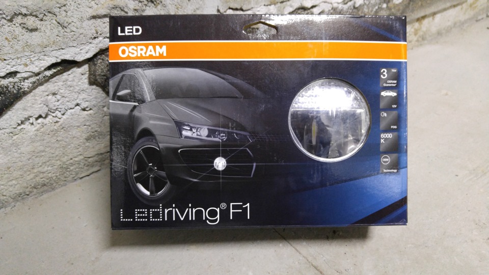 Встановлення ПТФ Osram LEDriving F1 201 (ledfog 201) 1