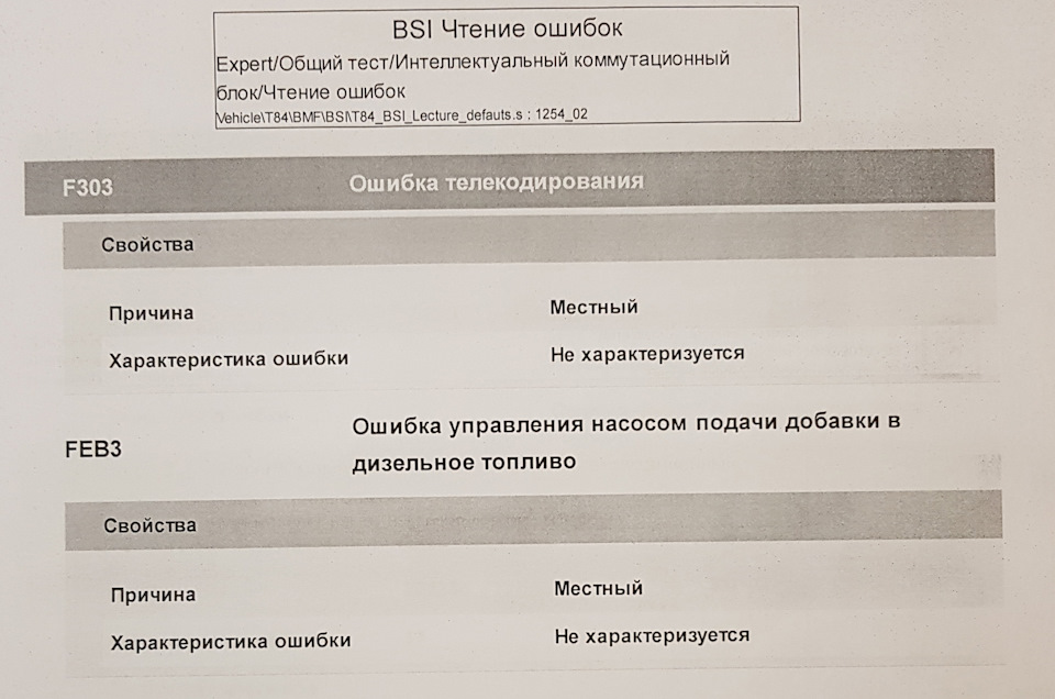 Мийка фільтра сажі, заміна бачка з Eolys і ТО 4