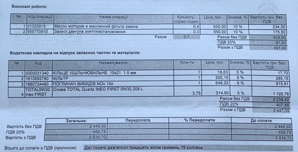 ТО-100 000км 1
