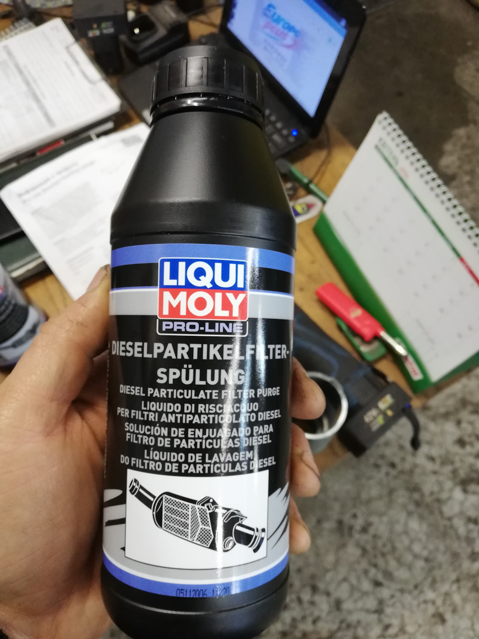 Liqui-moly. Промивання, чищення фільтра сажі. 2