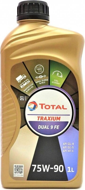 Заміна мастила МКПП. Total 75w90 2