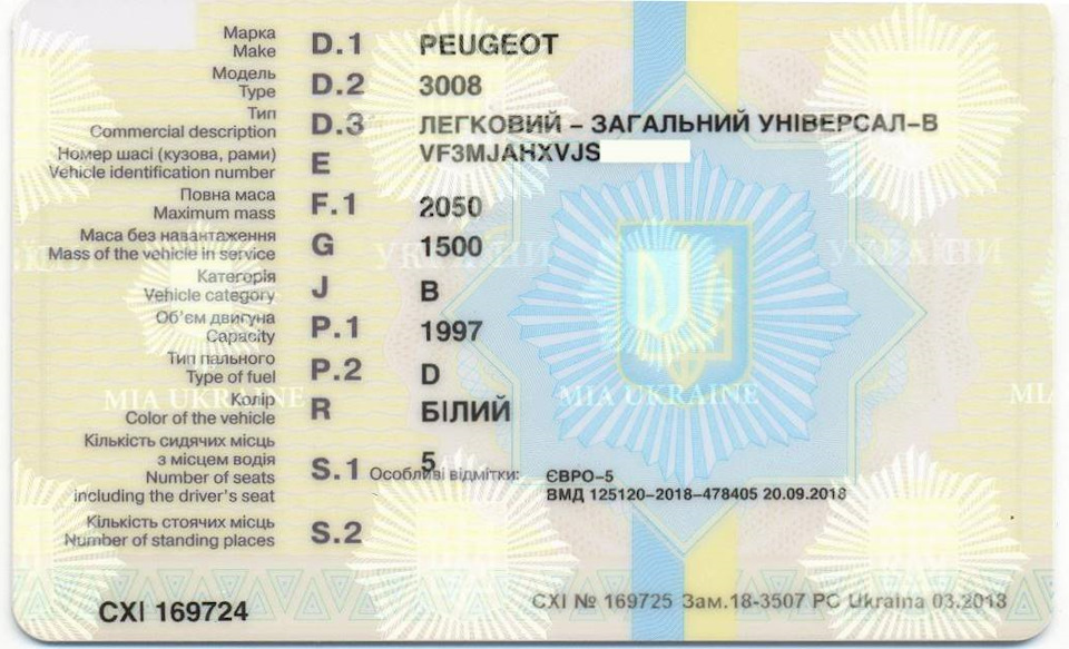 📌 Постановка на облік нового авто. 2