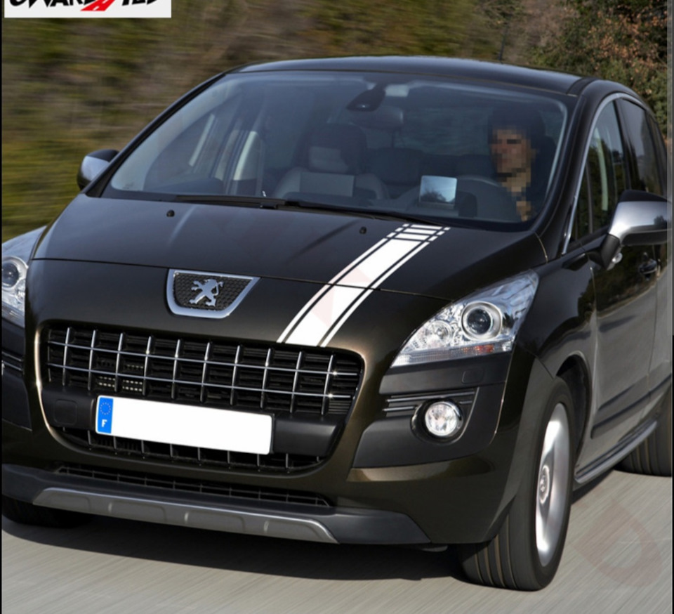 Вініл на Peugeot 3008 2