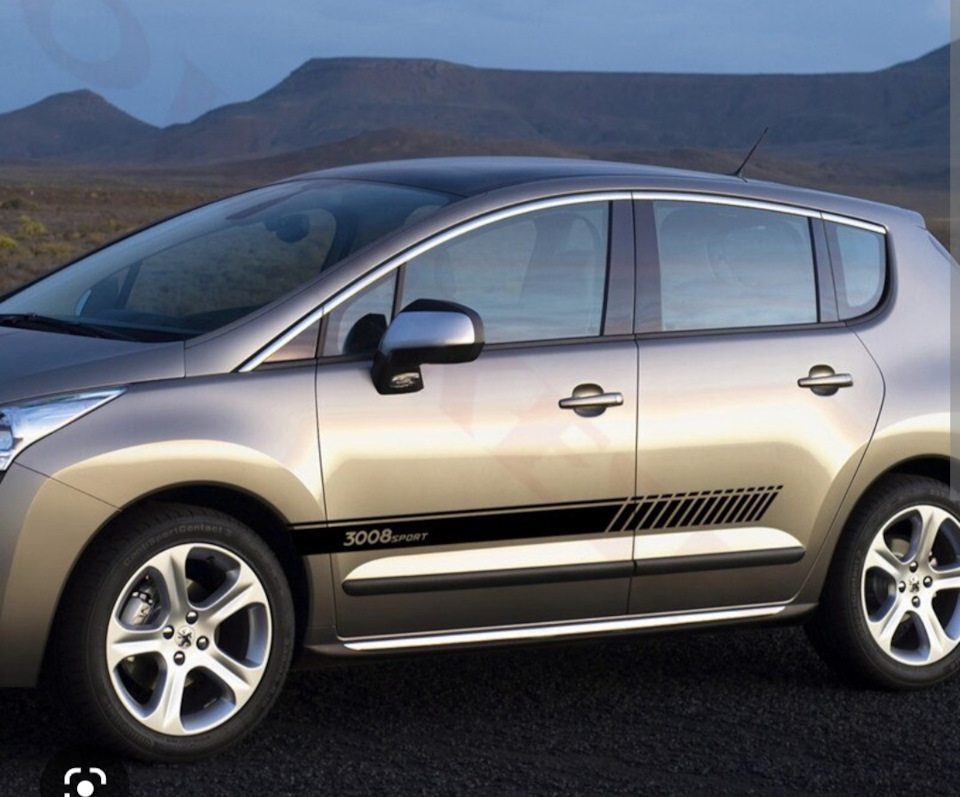 Вініл на Peugeot 3008 5