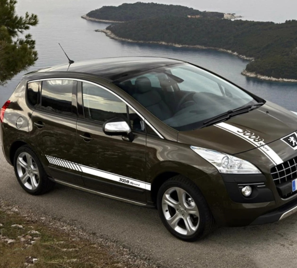 Вініл на Peugeot 3008 1