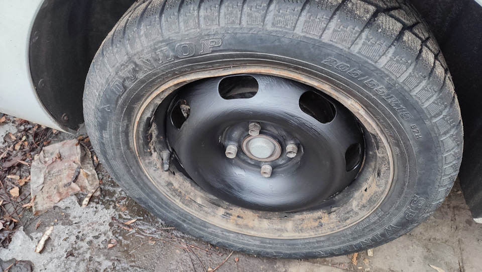 Погнув колесо 3