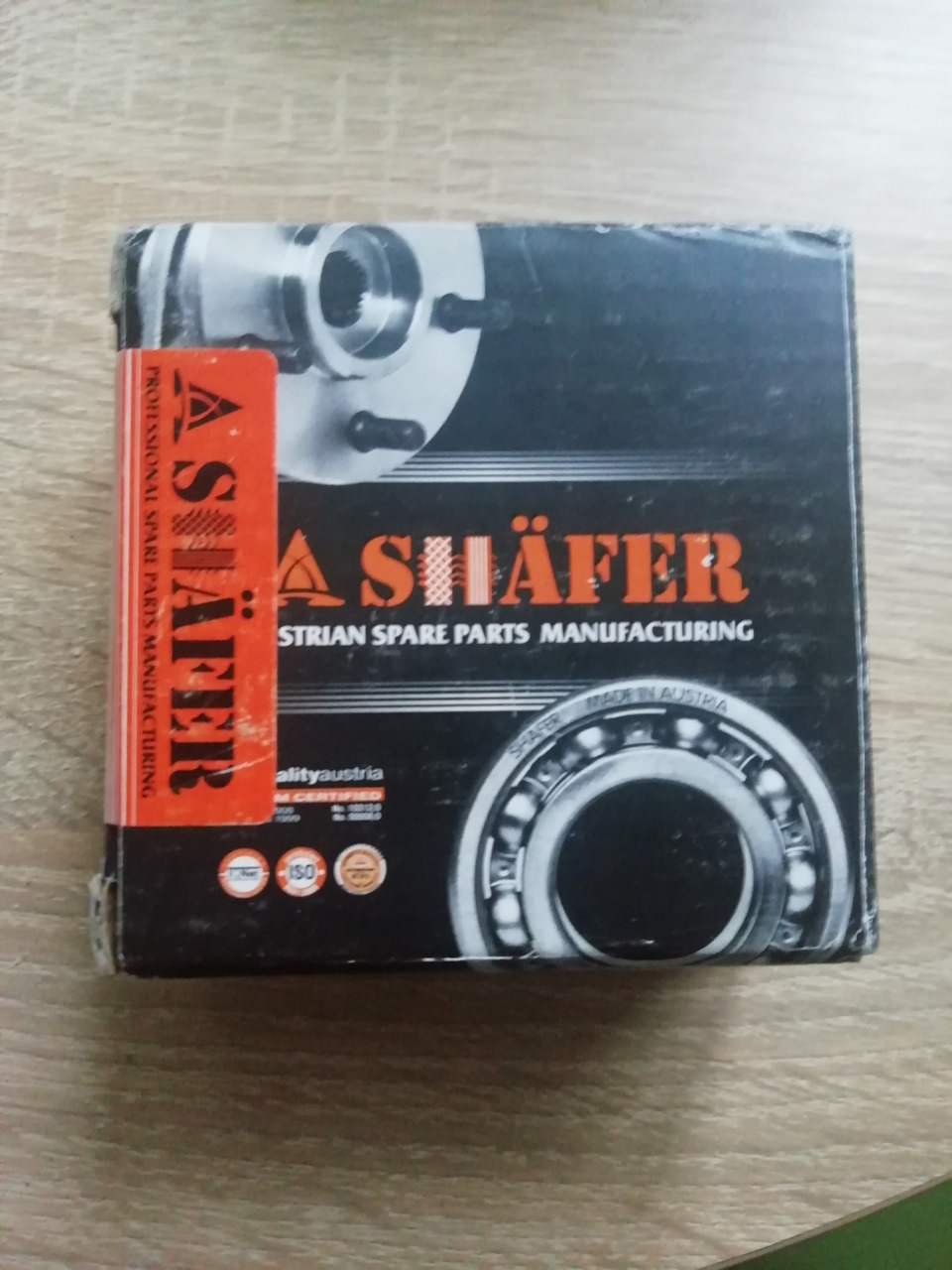 SHAFER (або шофер:) ступичний підшипник 1