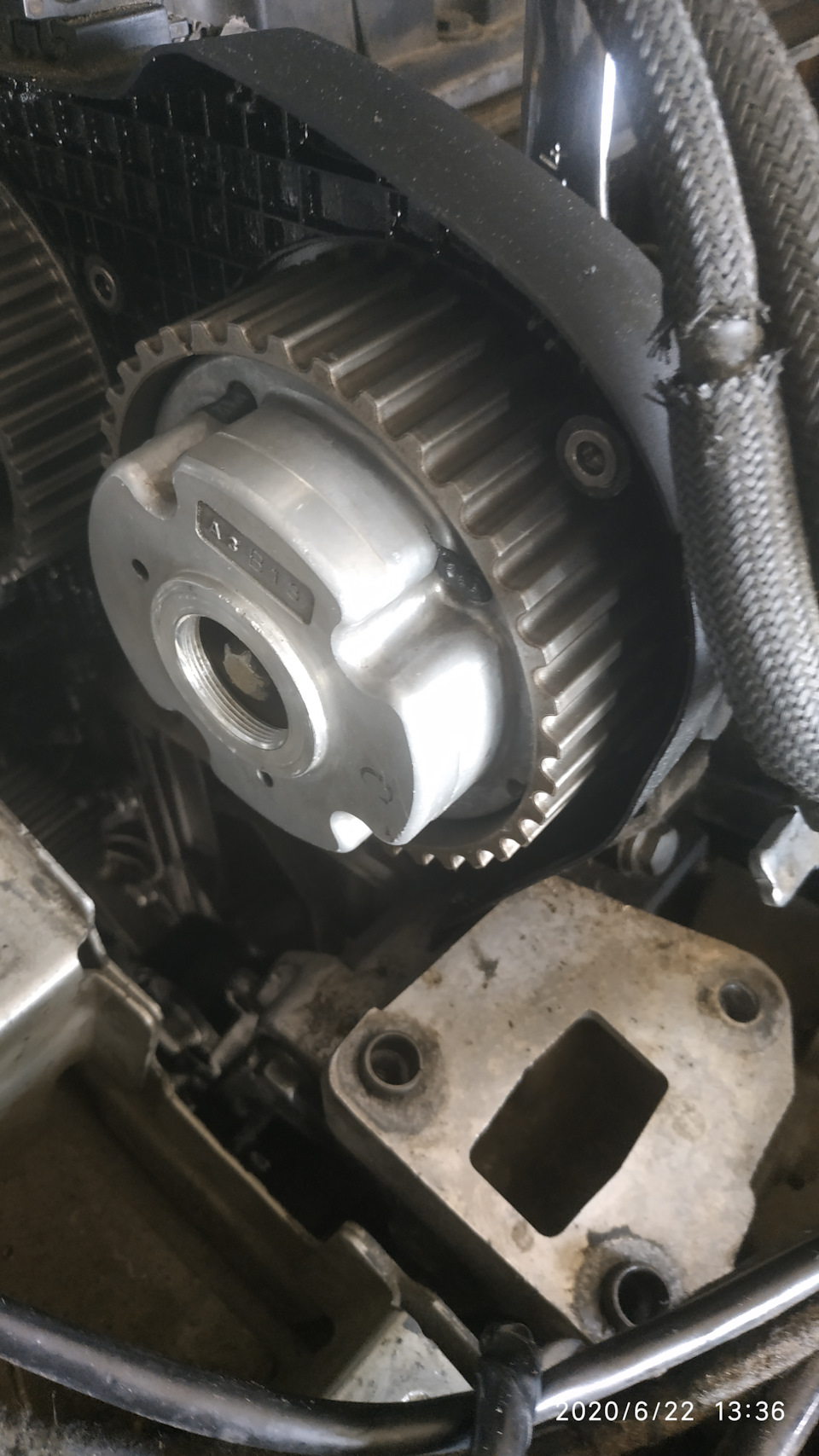 Ремонт шестерні vvt на EW10A 1