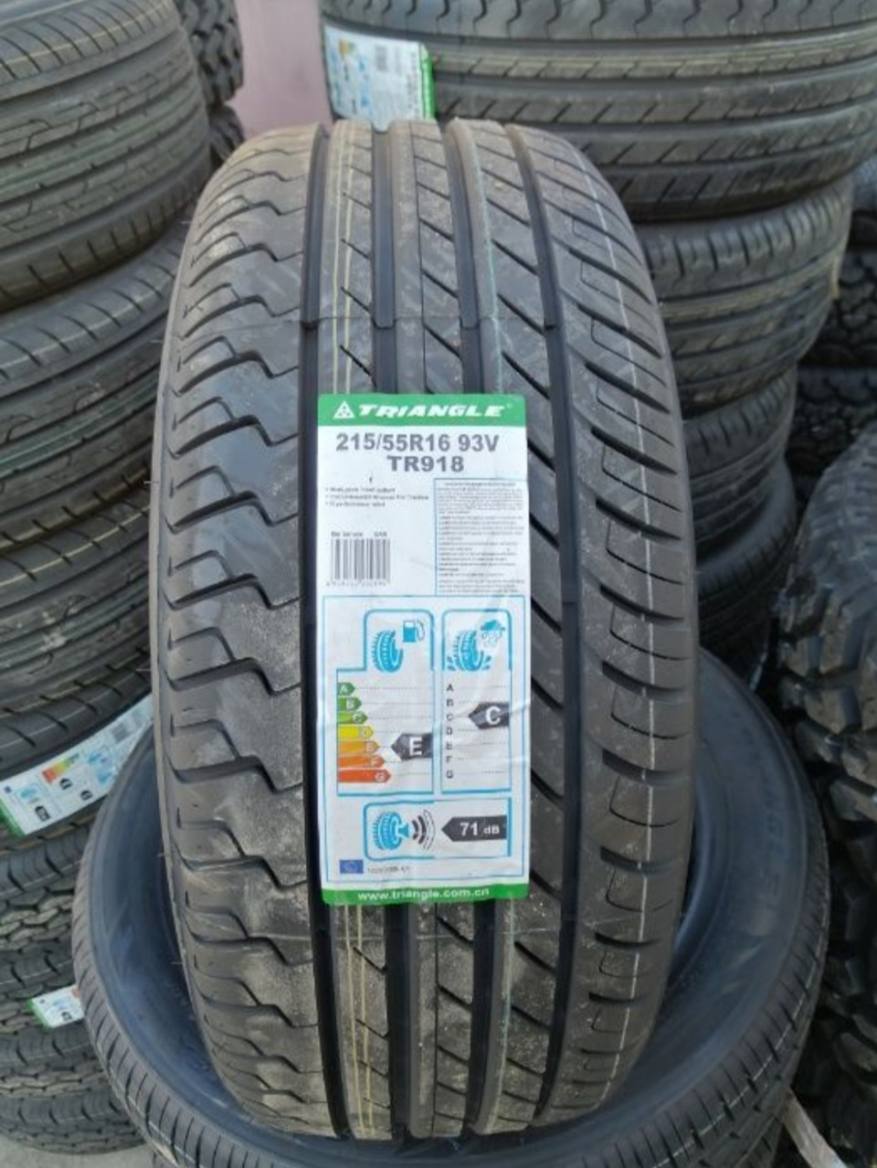 Нарешті перевзувся в літо. 215/55 R16 Triangle TR918 SPORT ATP 1