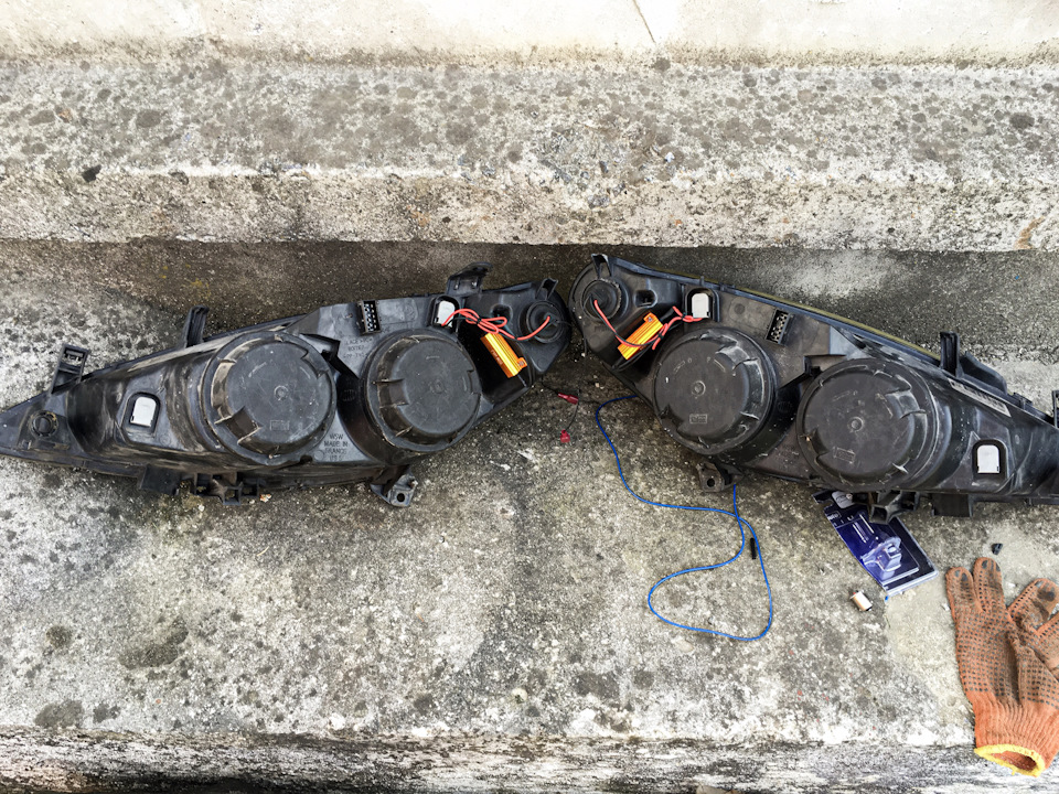LED DRL у поворотниках 3
