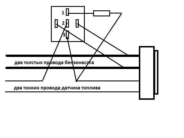 Обманка датчика палива 4