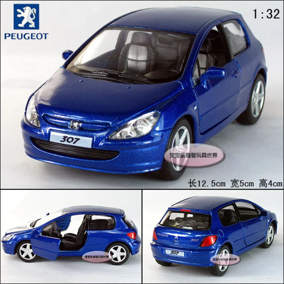 Peugeot 307 у масштабі 1:32