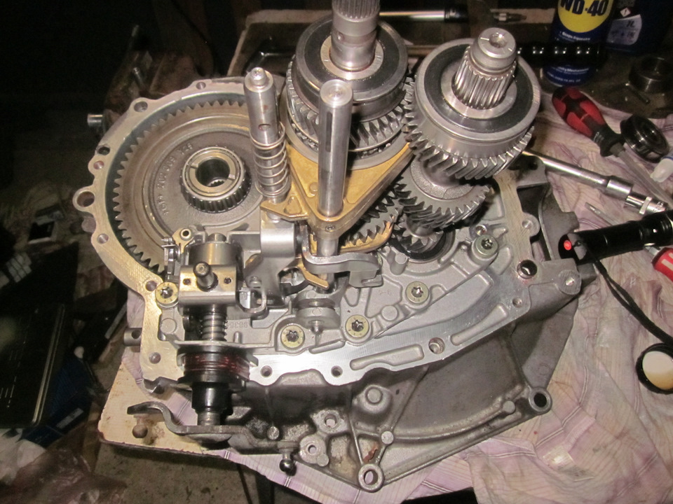 Ремонт КПП MA BVM5 ч.3 1
