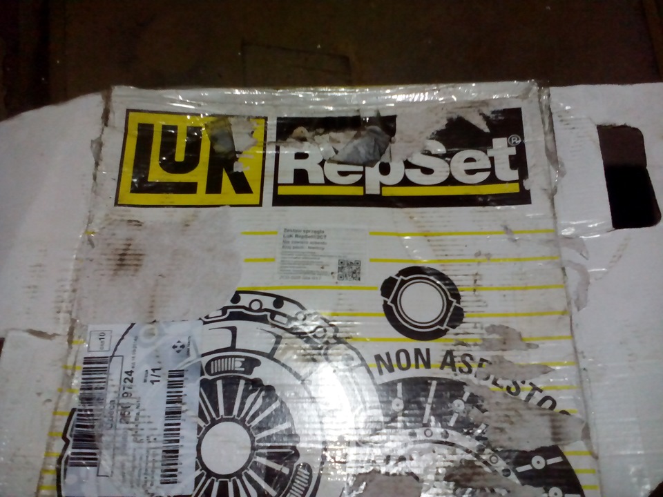 Заміна Демпферного маховика на аналог LUK 1
