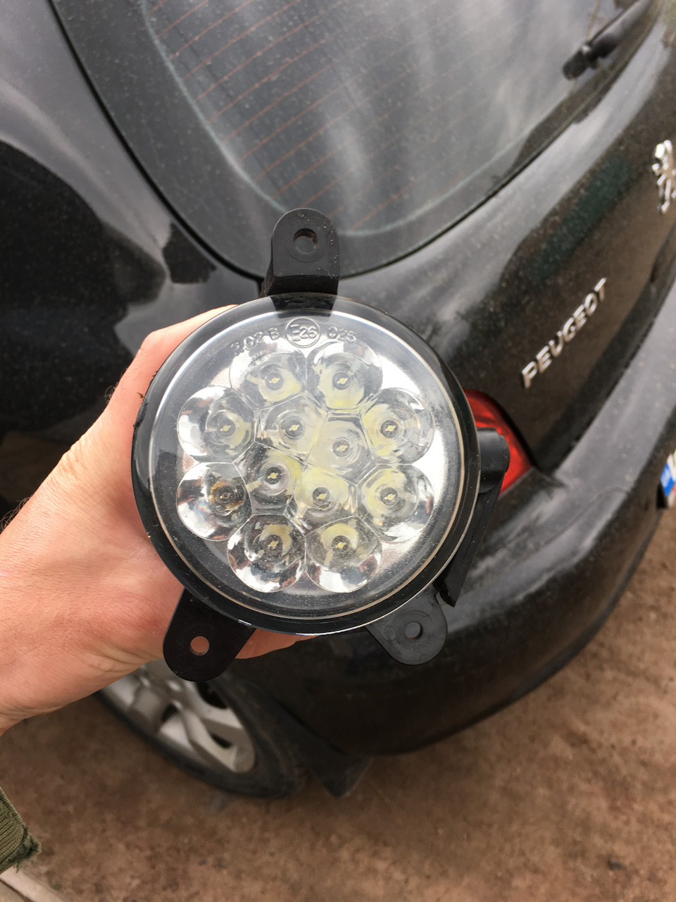 LED ДХО 4